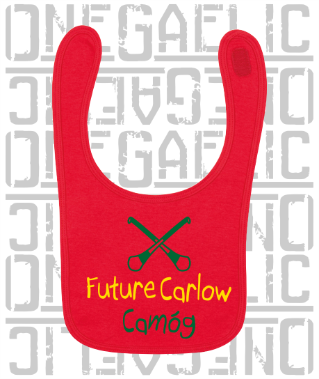 Future Carlow Camóg Baby Bib - Camogie