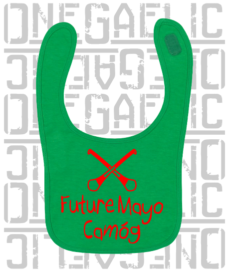 Future Mayo Camóg Baby Bib - Camogie