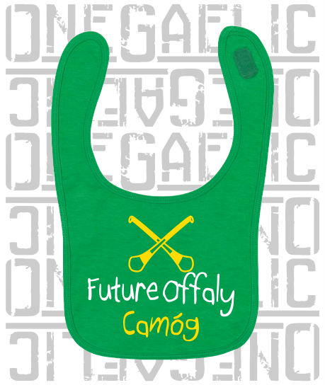 Future Offaly Camóg Baby Bib - Camogie