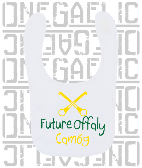 Future Offaly Camóg Baby Bib - Camogie