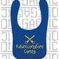 Future Camóg Baby Bib - Camogie - All Counties Available