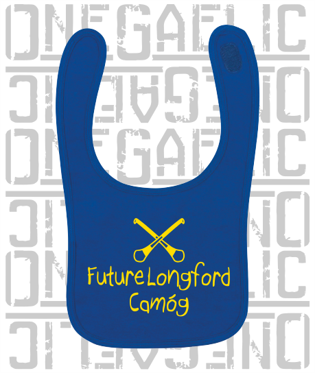 Future Longford Camóg Baby Bib - Camogie