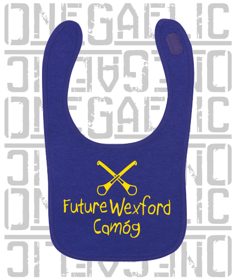 Future Wexford Camóg Baby Bib - Camogie