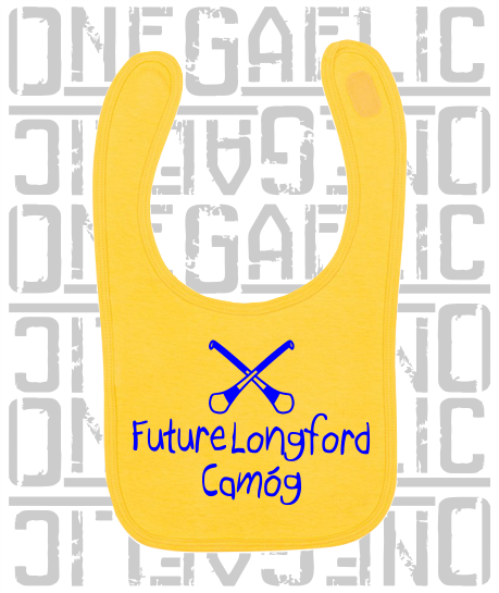 Future Longford Camóg Baby Bib - Camogie