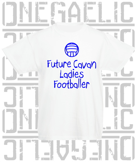 Future Ladies Footballer Baby/Toddler/Kids T-Shirt - Ladies Gaelic Football - All Counties Available