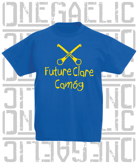 Future Clare Camóg Baby/Toddler/Kids T-Shirt - Camogie