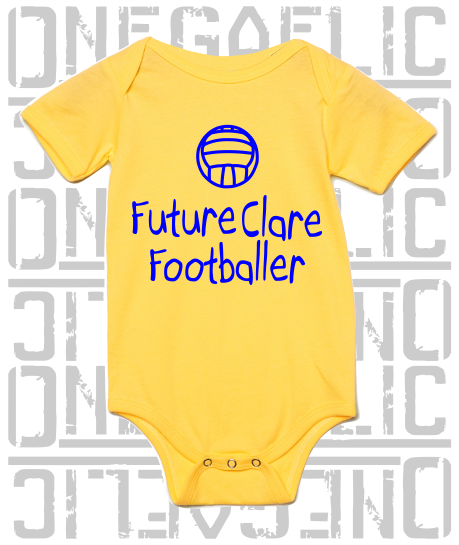 Future Clare Footballer Baby Bodysuit - Gaelic Football