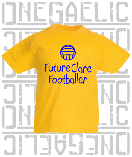 Future Footballer Baby/Toddler/Kids T-Shirt - Gaelic Football - All Counties Available