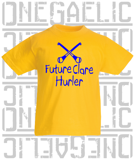 Future Clare Hurler Baby/Toddler/Kids T-Shirt - Hurling