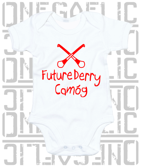 Future Derry Camóg Baby Bodysuit - Camogie