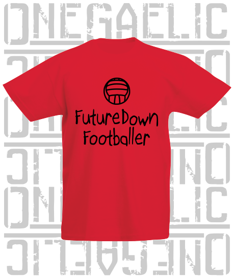 Future Footballer Baby/Toddler/Kids T-Shirt - Gaelic Football - All Counties Available