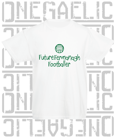 Future Footballer Baby/Toddler/Kids T-Shirt - Gaelic Football - All Counties Available