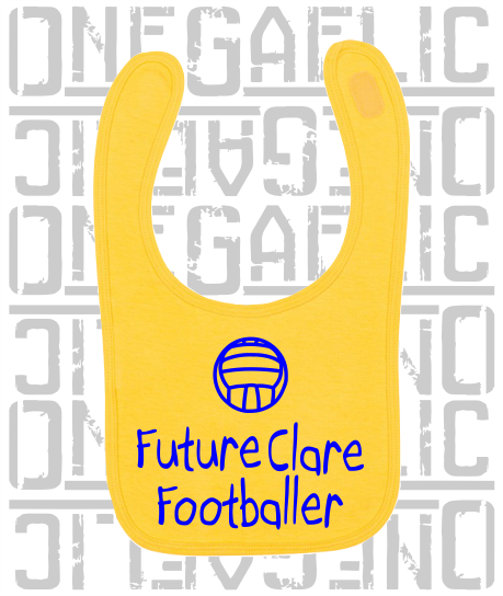 Future Footballer Baby Bib - Gaelic Football - All Counties Available