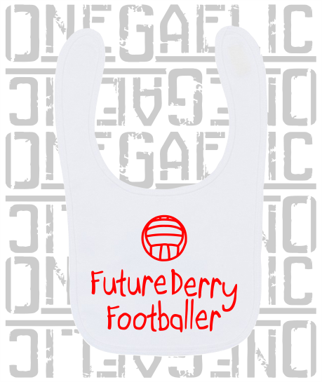 Future Footballer Baby Bib - Gaelic Football - All Counties Available