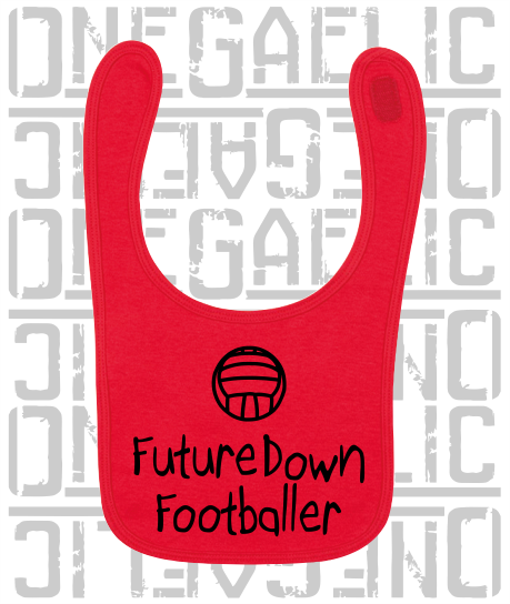 Future Footballer Baby Bib - Gaelic Football - All Counties Available