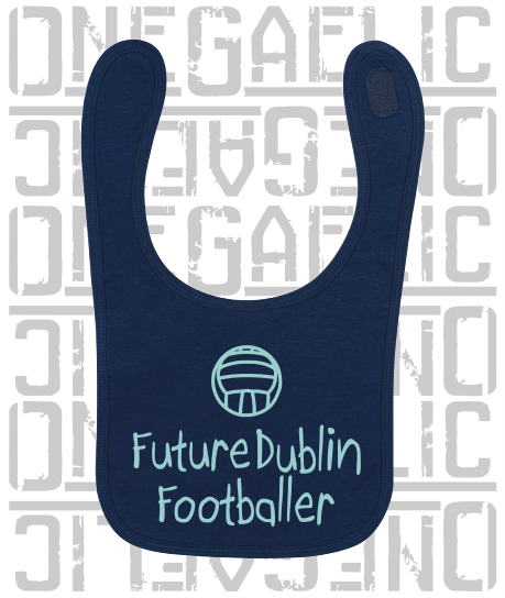 Future Footballer Baby Bib - Gaelic Football - All Counties Available