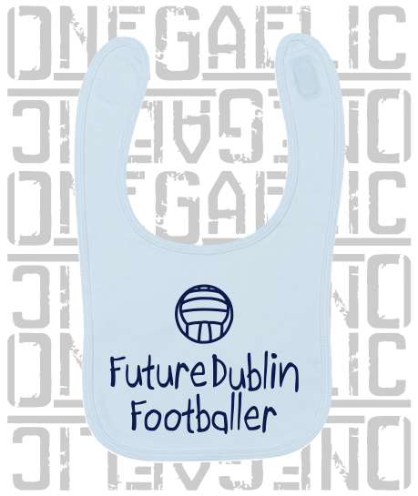 Future Footballer Baby Bib - Gaelic Football - All Counties Available