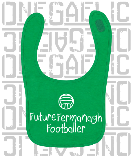 Future Fermanagh Footballer Baby Bib - Gaelic Football