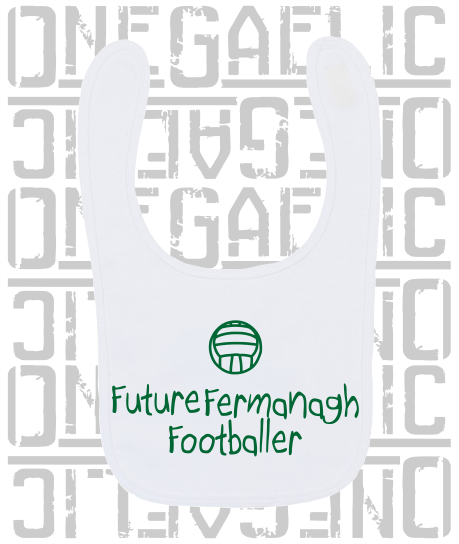 Future Fermanagh Footballer Baby Bib - Gaelic Football
