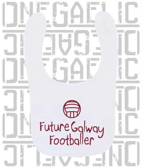 Future Footballer Baby Bib - Gaelic Football - All Counties Available