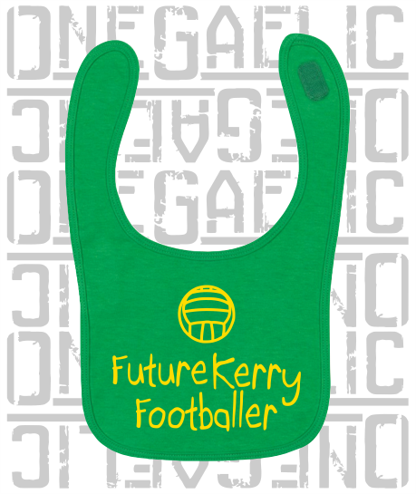 Future Footballer Baby Bib - Gaelic Football - All Counties Available