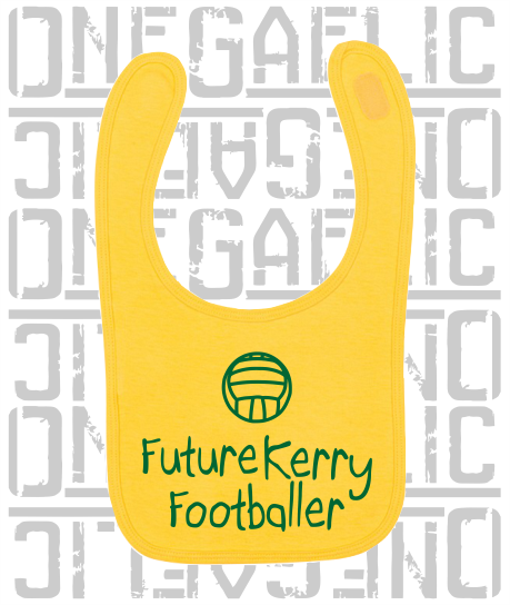 Future Footballer Baby Bib - Gaelic Football - All Counties Available