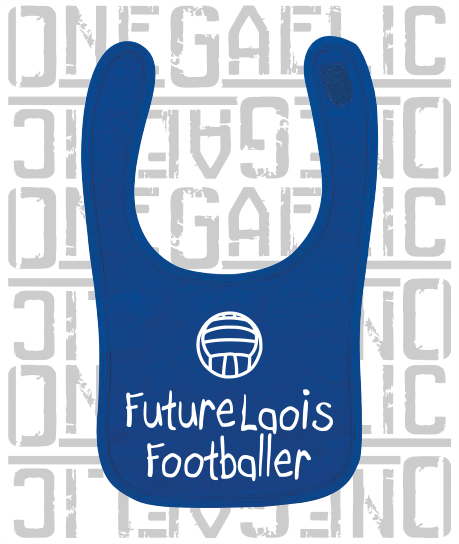 Future Footballer Baby Bib - Gaelic Football - All Counties Available