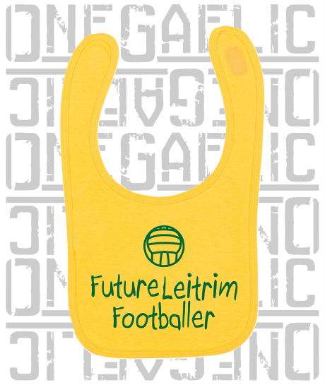 Future Footballer Baby Bib - Gaelic Football - All Counties Available