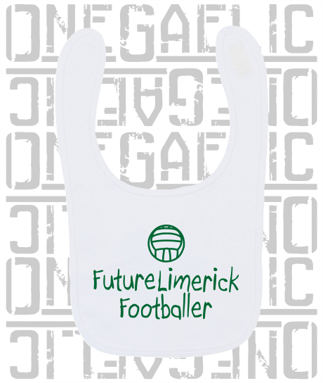 Future Footballer Baby Bib - Gaelic Football - All Counties Available