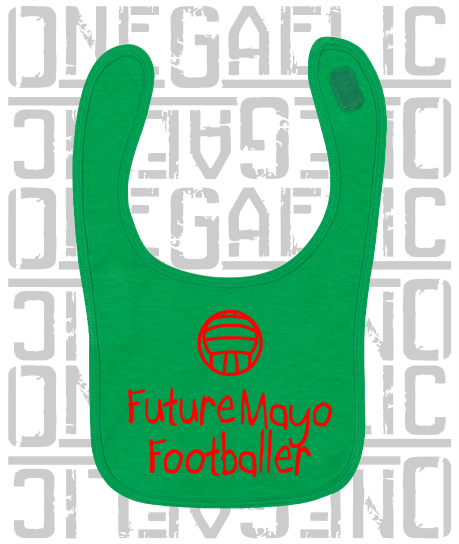 Future Footballer Baby Bib - Gaelic Football - All Counties Available