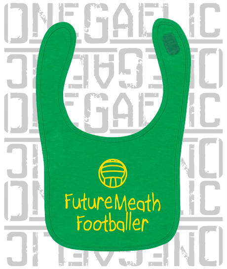 Future Meath Footballer Baby Bib - Gaelic Football