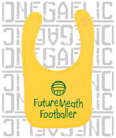 Future Meath Footballer Baby Bib - Gaelic Football