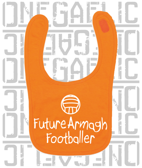 Future Footballer Baby Bib - Gaelic Football - All Counties Available