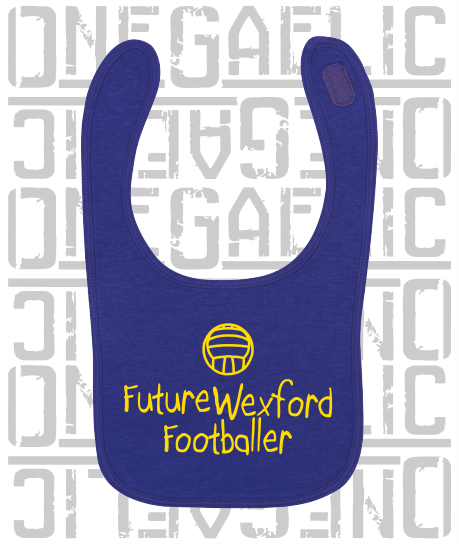 Future Footballer Baby Bib - Gaelic Football - All Counties Available