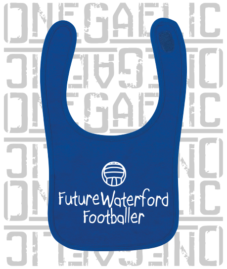 Future Footballer Baby Bib - Gaelic Football - All Counties Available