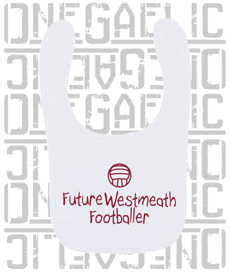 Future Footballer Baby Bib - Gaelic Football - All Counties Available