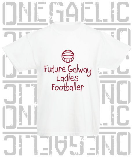 Future Ladies Footballer Baby/Toddler/Kids T-Shirt - Ladies Gaelic Football - All Counties Available