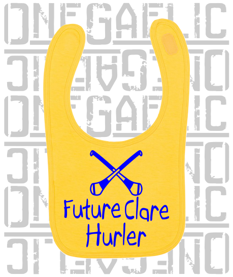 Future Clare Hurler Baby Bib - Hurling