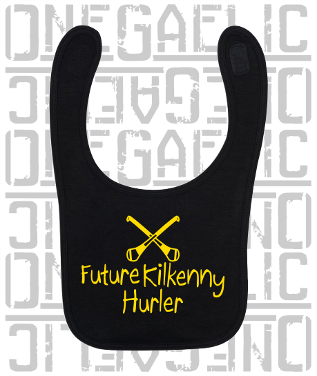 Future Kilkenny Hurler Baby Bib - Hurling