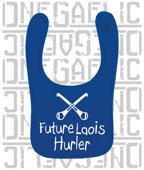 Future Laois Hurler Baby Bib - Hurling