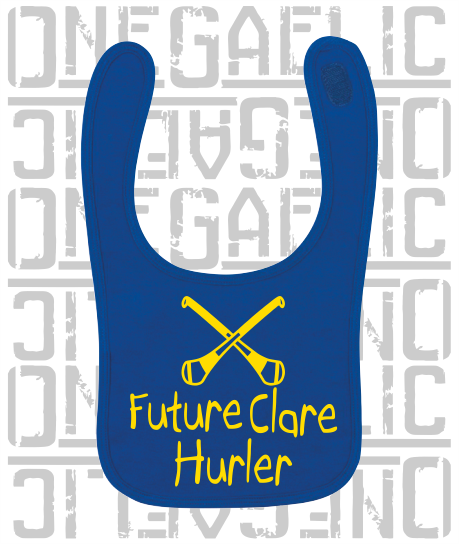 Future Hurler Baby Bib - Hurling - All Counties Available