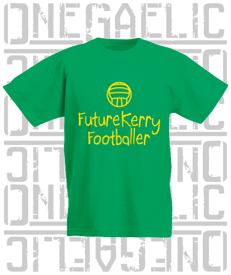 Future Footballer Baby/Toddler/Kids T-Shirt - Gaelic Football - All Counties Available