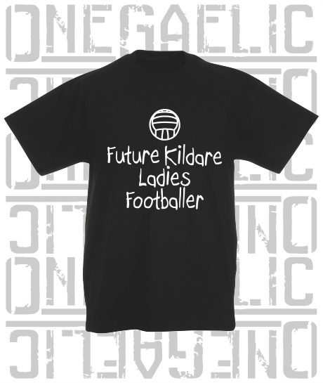 Future Ladies Footballer Baby/Toddler/Kids T-Shirt - Ladies Gaelic Football - All Counties Available