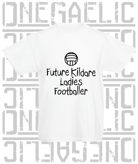 Future Ladies Footballer Baby/Toddler/Kids T-Shirt - Ladies Gaelic Football - All Counties Available