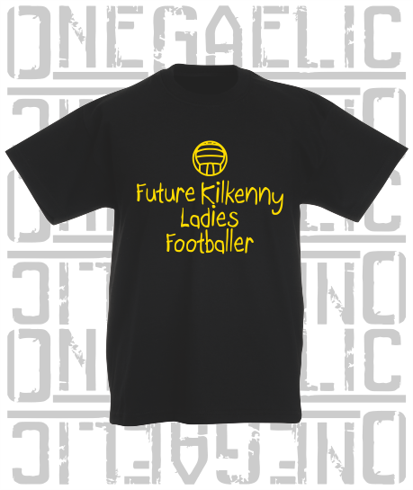 Future Ladies Footballer Baby/Toddler/Kids T-Shirt - Ladies Gaelic Football - All Counties Available