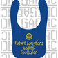 Future Longford Ladies Footballer Baby Bib - Ladies Gaelic Football