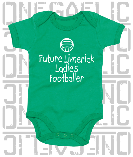 Future Limerick Ladies Footballer Baby Bodysuit - Ladies Gaelic Football