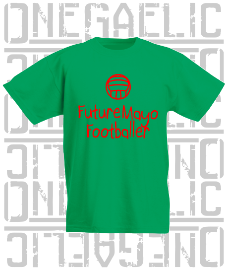 Future Footballer Baby/Toddler/Kids T-Shirt - Gaelic Football - All Counties Available