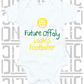 Future Offaly Ladies Footballer Baby Bodysuit - Ladies Gaelic Football