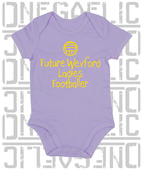 Future Wexford Ladies Footballer Baby Bodysuit - Ladies Gaelic Football